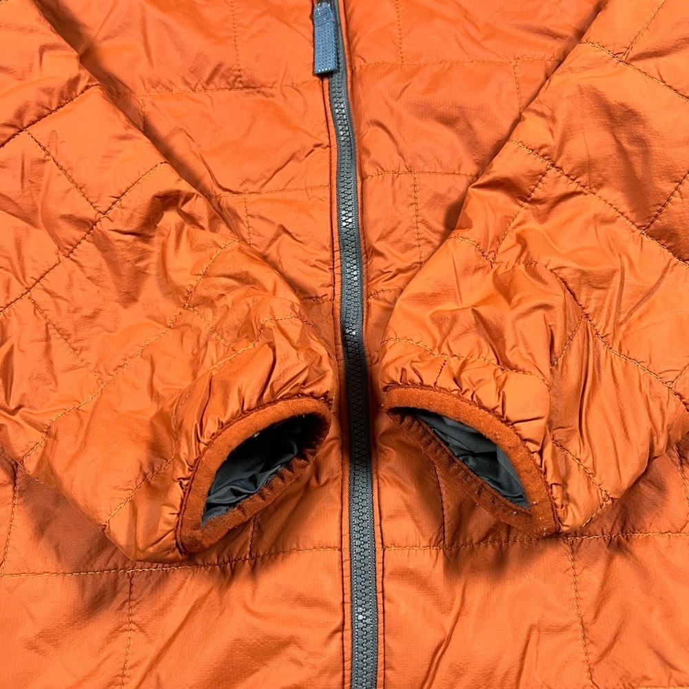 Patagonia Nano Puff Jacket Orange Youth Large (12) Lightweight Insulated Coat - Picture 5 of 6